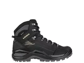 LOWA Renegade EVO GTX Mid vyriški žygiavimo batai Black/Dune - GORE-TEX