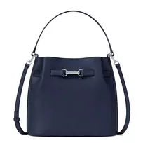 MICHAEL KORS Women's Jet Set Travel Saffiano Leather Crossbody Bag 35R6S2ZS6TNAV, Navy