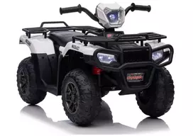 LEAN CARS elektrinis keturratis vaikams JC915 baltas