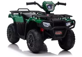 LEAN CARS elektrinis keturratis vaikams JC915 žalios spalvos – 12V, 2x35W