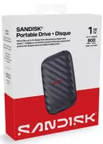 SanDisk SDSSDE10-1T00-G25 Extreme Portable SSD 1TB USB-C 3.2 Gen 2 išorinis kietasis diskas (mėlynas)