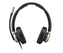 Hewlett Packard Poly Mission 820 Stereo USB laidinis ausinių komplektas su triukšmą slopinančiu mikrofonu - juoda