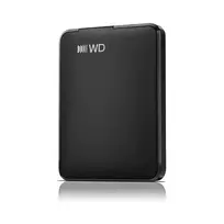 Western Digital WD Elements Portable USB-C išorinis kietasis diskas 1 TB juodas (2,5 colio USB 3.2 Gen 1)