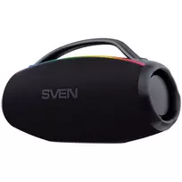 SVEN PS-399 nešiojamas Bluetooth garsiakalbis 100W RMS su Auracast, TWS, IPx5, USB, juodas