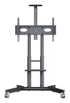 ONKRON TS1571-G Mobilus TV stovas 32–75 colių televizoriams, 50 kg, grafitas, reguliuojamas aukštis