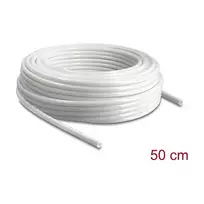 DELOCK Pneumatinė žarna 12 x 8 mm 50 m ritė balta