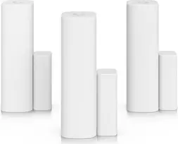 Ubiquiti UniFi SuperLink Entry Sensor (3-Pack) USL-Entry-3 – belaidis magnetinis durų/langų jutiklis, skirtas UniFi Protect, CR2032 baterija, vidaus patalpoms, baltas