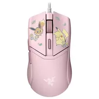 Razer Cobra – Pikachu & Eevee Edition laidinė žaidimų pelė, 8500 DPI optinis jutiklis, Chroma RGB apšvietimas, 6 programuojami mygtukai, simetriška dešiniarankiams