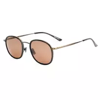 BELSTAFF Orwell-S071 vyriški akiniai nuo saulės – juodas acetatinis rėmelis, pilki UV400 lęšiai, 50/22/150 mm