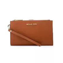 Michael Kors Jet Set Travel Continental riešinė piniginė 35F8GTVW0LLUG - Saffiano oda, lagaminas, aukso spalvos apkaustai
