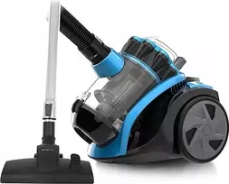 Emerio Cyclone beciklonis cilindrinis dulkių siurblys, 800W variklis, 150W siurbimo galia, HEPA filtras, 2.5L dulkių talpa