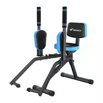 MERACH MR-2519BL1 šlaunų atitraukimo treniruoklis su 2 pasipriešinimo juostomis, iki 150 kg
