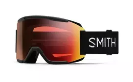 Smith Squad Slidinėjimo akiniai – Chromapop Sun Red Mirror, juoda/raudona