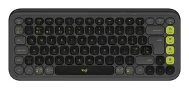 Logitech POP Icon Keys belaidė kompaktiška mechaninė klaviatūra, Blast Yellow