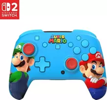 Turtle Beach Rematch Wireless Gaming Controller, skirta Nintendo Switch 2 – Mario & Luigi Edition RGB