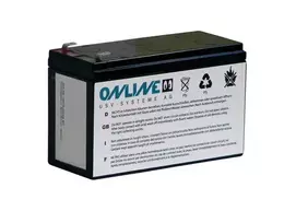 Online USV atsarginė baterija YUNTO 800 (12V 9Ah, VRLA AGM)