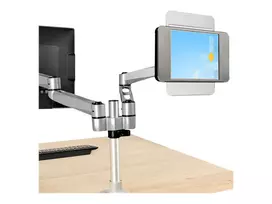 StarTech.com Secure Tablet Stand – Apsauginis Universalus Planšetės Laikiklis Tabletėms iki 10,5 colio, Su Užrakinama K-Slot, VESA Laikikliu, Sieniniu Laikikliu – Apsauginis POS Planšetės Stovas (SECTBLTPOS2)