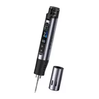 FNIRSI HS-03 Plus USB-C lituoklis 65W su OLED ekranu