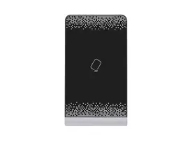 Hikvision DS-K1F100-D8E kortelių registravimo stotelė – USB dviejų dažnių kortelių skaitytuvas (Mifare/EM/CPU), juoda