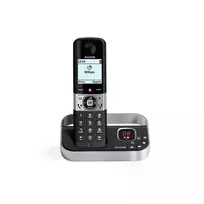 ALCATEL 8517110010 Belaidis DECT telefonas su 2 rageliais, 1,5 colio gintarine ekranu ir telefonų knyga