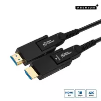 MicroConnect Premium Optic Fiber HDMI Type A Active Optical Cable, 4K, 10m, Juoda