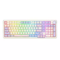 Redragon K768VI-WL Tri-Mode RGB mechaninė žaidimų klaviatūra – 100 klavišų, hot-swappable (juoda)