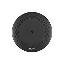 BOYA Blobby belaidė konferencinė mikrofonų sistema (2.4GHz, dvigubas lavalier, OLED, juoda)