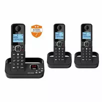 Alcatel F860 Duo DECT belaidis telefonas, didelis ekranas