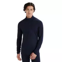 Vyriški termo apatiniai Icebreaker Merino 200 Oasis Long Sleeve Half Zip – Midnight Navy
