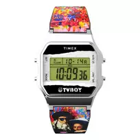 Timex Unisex TW2Y46800 34mm Sidabrinis Mėlynas Nerūdijančio Plieno Kvarcinis Laikrodis