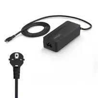 StarTech 1140LE-USB-C-CHARGER 140W USB-C GaN nešiojamojo kompiuterio įkroviklis - Power Delivery 3.1, 5A, juodas, EU