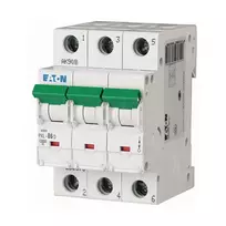 Eaton PXL-B6/3 Miniatiūrinis automatinis jungiklis 6A 3 polių B charakteristika 10kA