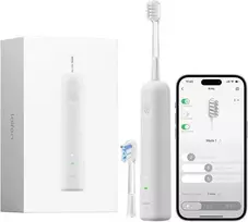 Laifen Wave elektrinis dantų šepetėlis – pilkas – dviejų ašių servo variklis, 66 000 judesių/min, Bluetooth, IPX7