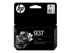 HP 937 Original juoda rašalo kasetė (4S6W5NE#30B)