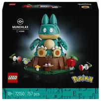 LEGO Pokémon 72150 Munchlax Statybinė Figūrėlė (823 dalys, nuo 10 metų)