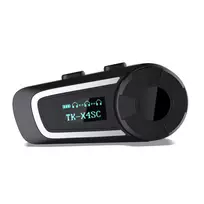 Extralink motociklo interkomas 6 motociklininkams, Bluetooth 5.1, lenkų kalba, triukšmo slopinimas