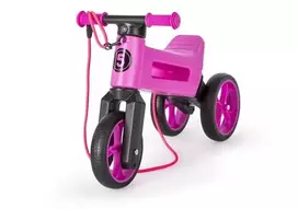 FUNNY WHEELS Rider SuperSport 2-in-1 balansinis dviratis, Violet