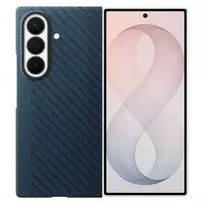 Samsung Carbon Magnet Case, skirtas Galaxy Fold 8 Ultra, tamsiai mėlynas (Navy)
