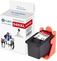 G&G XL Didelės talpos suderinama rašalo kasetė Canon PG-540XL (juoda, 600 puslapių) - 14689