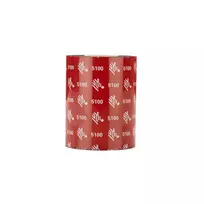 Zebra 5100 Premium Resin Ribbon, 60mm x 450m (2.36 colio x 1476 pėdų), juoda, 25mm šerdis, 6 ritiniai