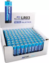 XCell Performance LR03 Micro AAA baterijos (šarminės) – 100 vnt. dėžutė
