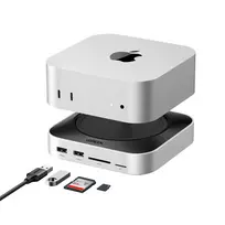 UGREEN 65487 USB-C 11-in-1 Docking Station, skirta Mac Mini M4/M4 Pro, su M.2 SSD lizdu, Space Grey
