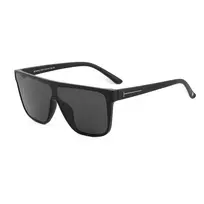 Vyriški akiniai nuo saulės Bobroff BFG0032-S05P – poliarizuoti, juodas rėmelis, pilki lęšiai, 143 mm