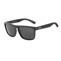 BOBROFF vyriški stačiakampiai poliarizuoti akiniai nuo saulės BFG0033-S05P – juodas rėmas, pilki lęšiai, 57-18-138 mm