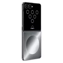Samsung EF-FF776CJEGWW FlipSuit Magnet Case for Galaxy Flip8 - Pilka