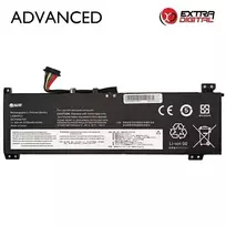 Extra Digital Advanced atsarginė baterija nešiojamam kompiuteriui Lenovo L20M3PC2, 3750mAh, 11.52V, 43Wh, 3 celių