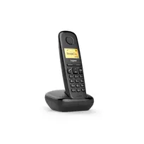 Gigaset A170 Duo juodos spalvos DECT belaidis telefonas su atsakikliu, 2 rageliai, ECO DECT