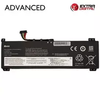 Extra Digital Advanced atsarginė baterija nešiojamam kompiuteriui Lenovo L21M4PC0 – 3750mAh, 15.36V, 57Wh, 4 celių Li-ion (juoda)