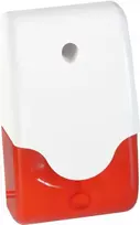 ABUS Security-Center SG1681 Mini Sirena su Mirksinčia Šviesa, Raudona, 12 V DC, 105 dB, IP44, Laidinė, Vidaus/Pastogės Lauko