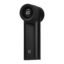 CONCEPTRONIC Turbo Rankinis Ventiliatorius Juodas USB-C į USB-A Aliuminis 5V 3 Greičiai Įkraunamas 2000mAh
